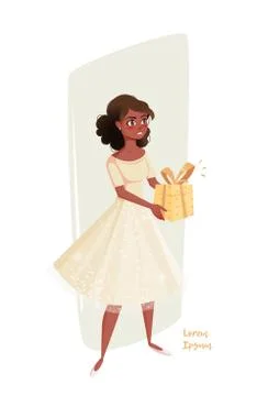 Vector illustration for a holiday. Stock Illustration
