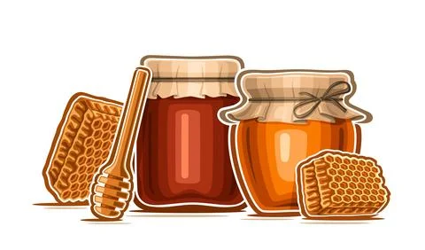 Vector illustration for Honey Stock Illustration