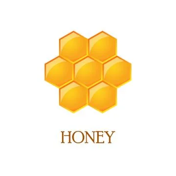 Vector illustration of honeycomb Stock Illustration