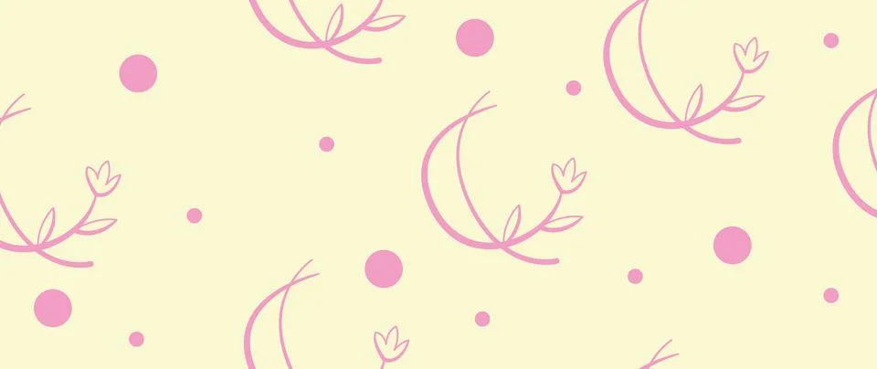 Vector illustration. Horizontal seamless background. Concept of space, star.. Stock Illustration