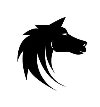 Vector illustration of a horse Stock Illustration