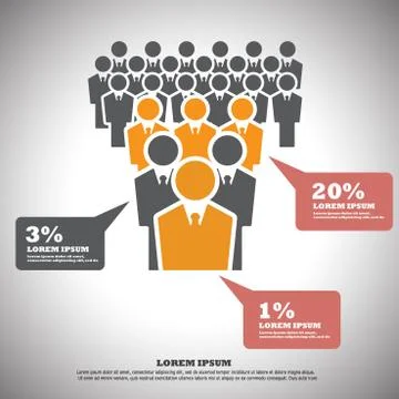 Vector illustration of human resources イラスト素材