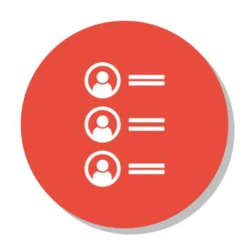 Vector Illustration Of Human Resources Symbol On Catalogue Of Employees Icon. Illustrazione stock