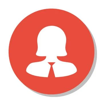 Vector Illustration Of Human Resources Symbol On Female Employee Icon. Premiu Stock Illustration