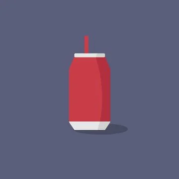 Vector illustration icon drink flat design Stock Illustration