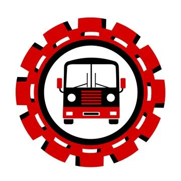 Vector illustration, icon, logo, car. Stock Illustration