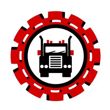 Vector illustration, icon, logo, car. Stock Illustration