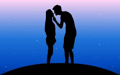 Vector illustration image of a black silhouette of a guy in breeches topless  Stock Illustration