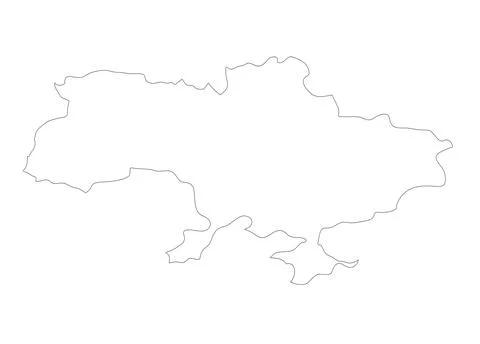 Vector Illustration of Incorporated Into the Map of Ukraine Stock Illustration