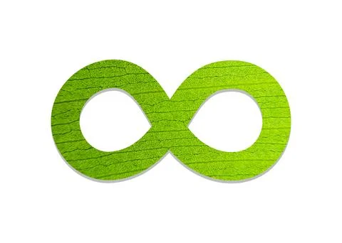 Vector illustration of infinity environment concept Stock Illustration