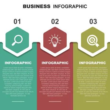 Vector illustration of the infographic element, timeline. Stock Illustration
