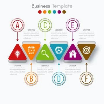 Vector illustration infographic Stock Illustration