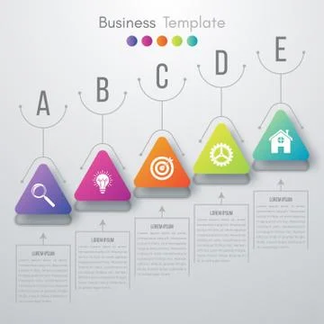Vector illustration infographic Stock Illustration