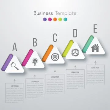 Vector illustration infographic 스톡 일러스트