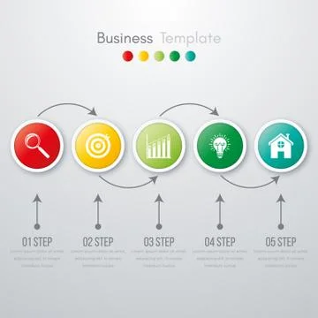 Vector illustration infographic 스톡 일러스트