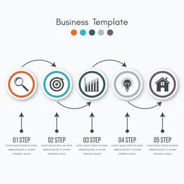 Vector illustration infographic Stock-Illustration