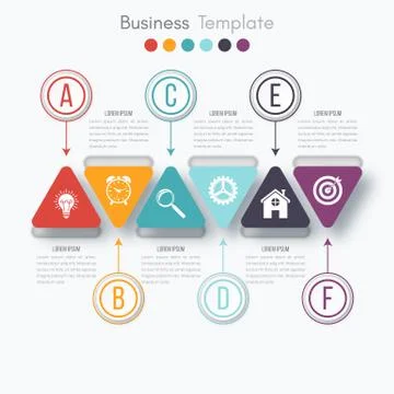 Vector illustration infographic Stock Illustration
