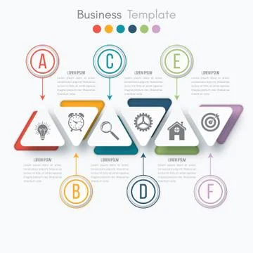 Vector illustration infographic Stock Illustration