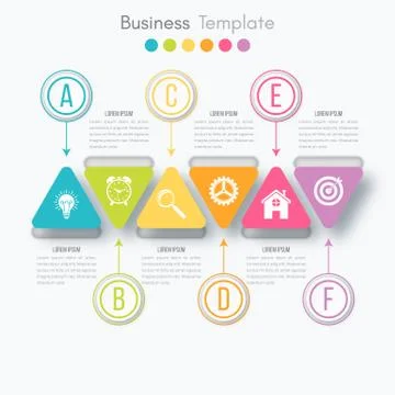 Vector illustration infographic Stock Illustration