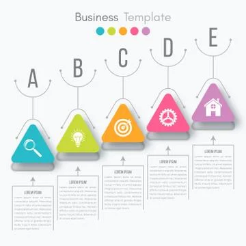 Vector illustration infographic Stock Illustration