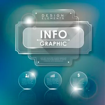 Vector illustration infographics elements design Stock Illustration