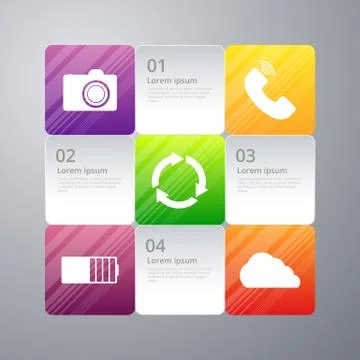 Vector illustration infographics Stock Illustration