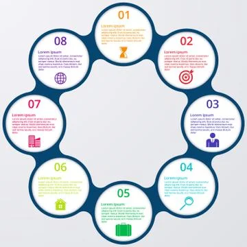 Vector illustration infographics Stock Illustration