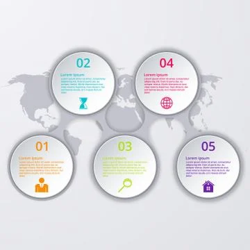 Vector illustration infographics Illustrazione stock