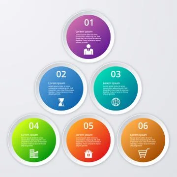 Vector illustration infographics Illustrazione stock