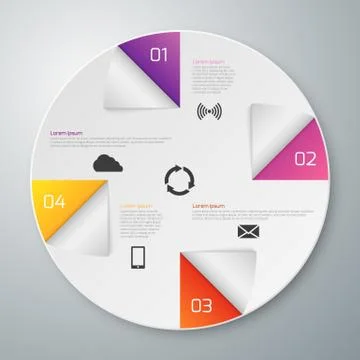 Vector illustration infographics Illustrazione stock