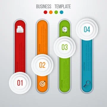 Vector illustration infographics Illustrazione stock