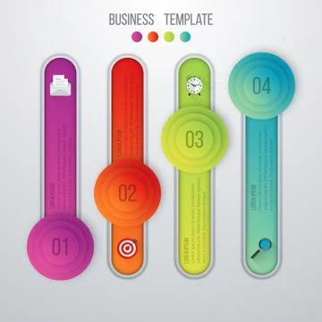 Vector illustration infographics Illustrazione stock