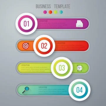 Vector illustration infographics Illustrazione stock