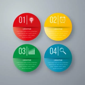 Vector illustration infographics Illustrazione stock