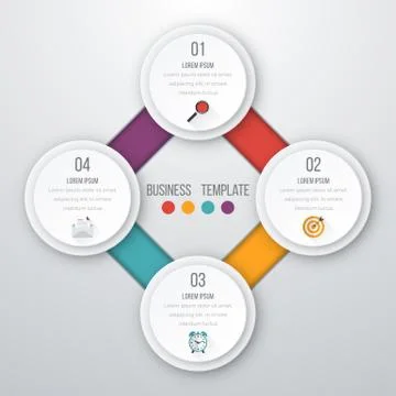 Vector illustration infographics Illustrazione stock