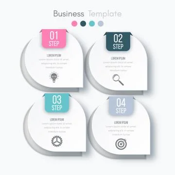 Vector illustration infographics Illustrazione stock