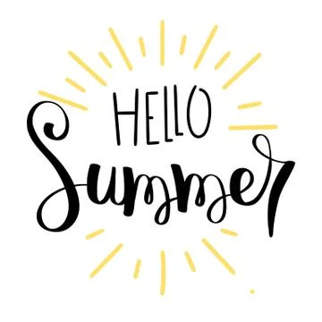 Vector illustration ink background. Hand lettering inspirational typography f Stock Illustration