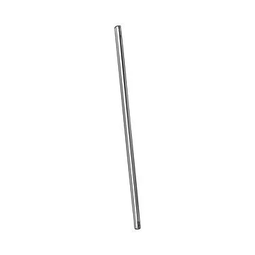 Vector illustration of isolated sketch of straw for cocktails, hand drawn Stock Illustration