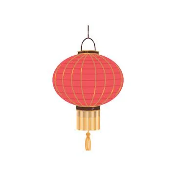 Chinese paper lanterns traditional china Vector Image