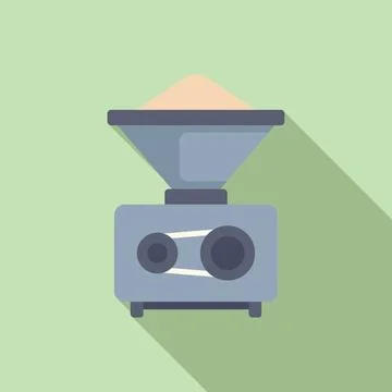 Vector illustration of a kitchen food processor 스톡 일러스트