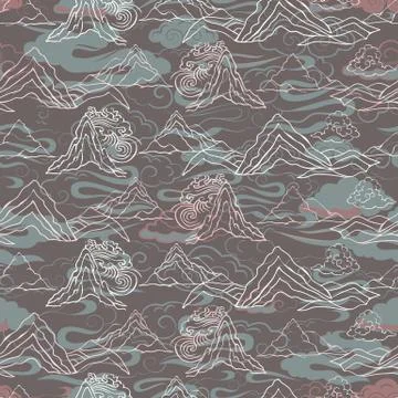 Vector Illustration of landscape Stock Illustration