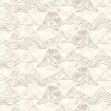 Vector Illustration of landscape Stock Illustration