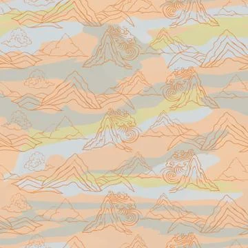 Vector Illustration of landscape Stock Illustration