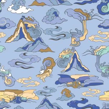 Vector Illustration of landscape Stock Illustration