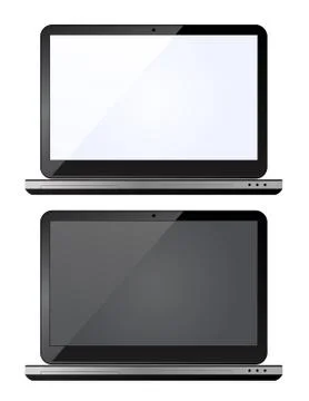 Vector illustration of laptop Stock Illustration