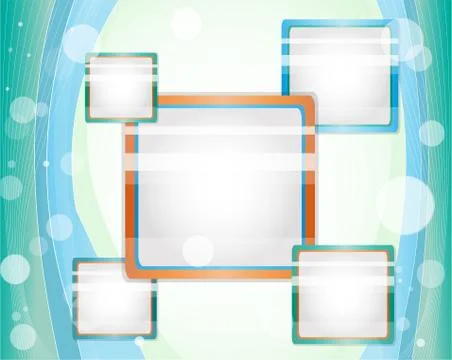 Vector illustration with layout. Stock Illustration