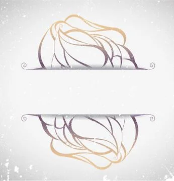 Vector illustration with layout. Stock Illustration