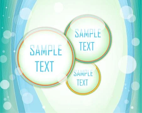 Vector illustration with layout. Stock Illustration