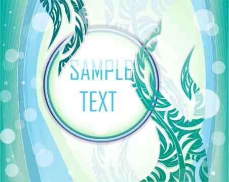 Vector illustration with layout. Stock Illustration