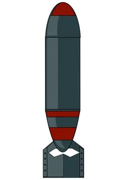 Vector illustration of the lethal weapon bomb 스톡 일러스트